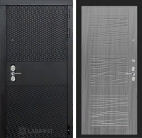Входная металлическая дверь BLACK 06 - Сандал серый