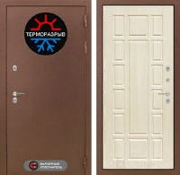 Входная металлическая дверь Термо Магнит 12 - Беленый дуб