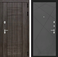 Входная металлическая дверь SCANDI 24 - Графит софт