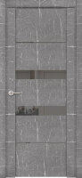 Межкомнатная дверь UniLine Mramor 30037/1 Marable Soft Touch экошпон торос серый