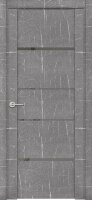 Межкомнатная дверь UniLine Mramor 30039/1 Marable Soft Touch экошпон торос серый