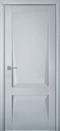 Межкомнатная дверь Перфекто 101 покрытие soft touch Светло-серый бархат
