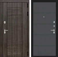 Входная металлическая дверь SCANDI 13 - Графит софт