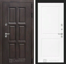 Входная металлическая дверь Лондон 11 - Белый софт
