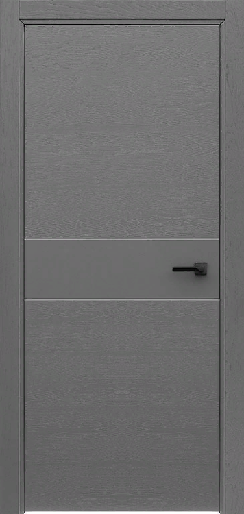 Межкомнатная дверь Fusion 1 Grigio (Ral 7015), глухая