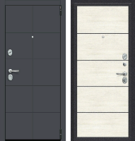 Входная металлическая дверь Porta S 10.П50 (AB-6) Graphite Pro/Nordic Oak