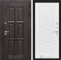 Входная металлическая дверь Лондон 23 - Белый софт