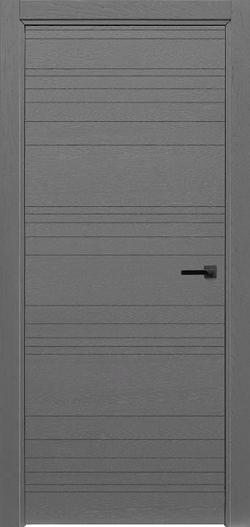 Межкомнатная дверь Linea Grigio (Ral 7015), глухая