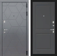 Входная металлическая дверь COSMO 11 - Графит софт