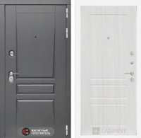 Входная металлическая дверь Платинум 03 - Сандал белый