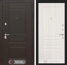 Входная металлическая дверь Мегаполис 03 - Сандал белый