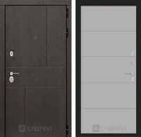 Входная металлическая дверь URBAN 13 - Грей софт