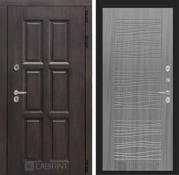 Входная металлическая дверь Лондон 06 - Сандал серый