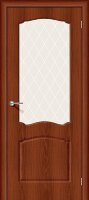 Межкомнатная дверь Альфа-2 Italiano Vero / White Сrystal