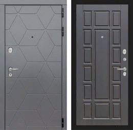 Входная металлическая дверь COSMO 12 - Венге