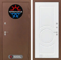 Входная металлическая дверь Термо Магнит 23 - Белый софт