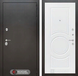 Входная металлическая дверь SILVER 23 - Белый софт