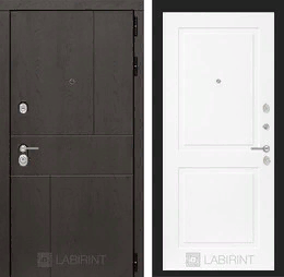Входная металлическая дверь URBAN 11 - Белый софт