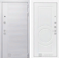 Входная металлическая дверь PIANO WHITE 23 - Белый софт
