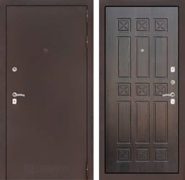 Входная металлическая дверь CLASSIC антик медный 16 - Алмон 28