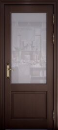 Межкомнатная дверь Versales 40004 дуб французский, стекло