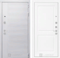 Входная металлическая дверь PIANO WHITE 11 - Белый софт