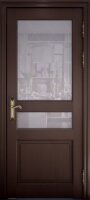 Межкомнатная дверь Versales 40006 дуб французский, стекло