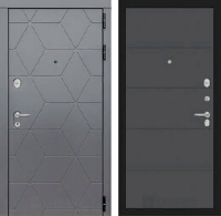 Входная металлическая дверь COSMO 13 - Графит софт
