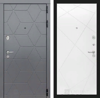 Входная металлическая дверь COSMO 24 - Белый софт