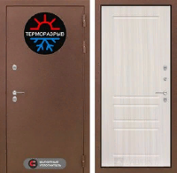 Входная металлическая дверь Термо Магнит 03 - Сандал белый