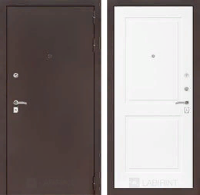 Входная металлическая дверь CLASSIC антик медный 11 - Белый софт