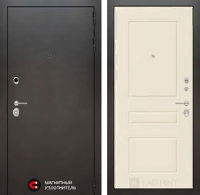 Входная металлическая дверь SILVER 03 - Крем софт