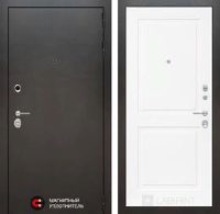 Входная металлическая дверь SILVER 11 - Белый софт