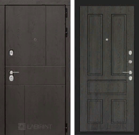Входная металлическая дверь URBAN 10 - Дуб филадельфия