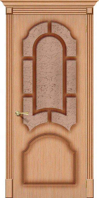 Межкомнатная дверь Соната Ф-01 (Дуб) / Риф.