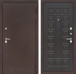 Входная металлическая дверь CLASSIC антик медный 04 - Венге