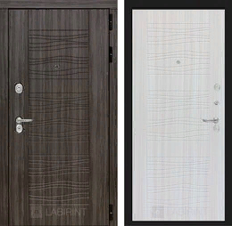 Входная металлическая дверь SCANDI 06 - Сандал белый