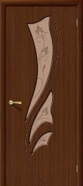 Межкомнатная дверь Эксклюзив Ф-17 (Шоколад) / Худ.