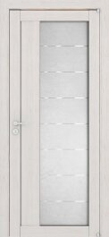 Межкомнатная дверь Eco-Light 2112 капучино велюр, стекло