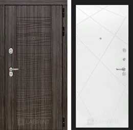 Входная металлическая дверь SCANDI 24 - Белый софт