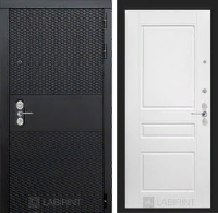 Входная металлическая дверь BLACK 03 - Белый софт