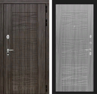 Входная металлическая дверь SCANDI 06 - Сандал серый