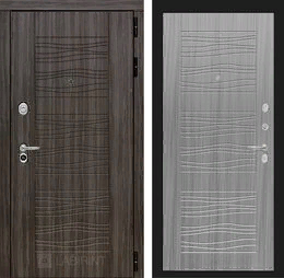 Входная металлическая дверь SCANDI 06 - Сандал серый
