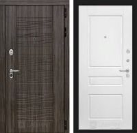 Входная металлическая дверь SCANDI 03 - Белый софт
