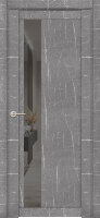Межкомнатная дверь UniLine Mramor 30004/1 Marable Soft Touch экошпон торос серый