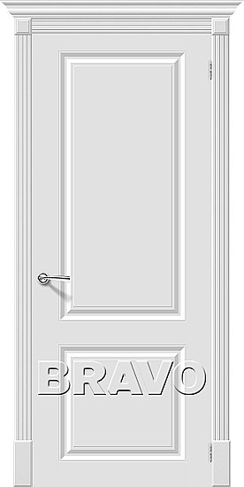 Межкомнатная дверь Скинни-12 Whitey