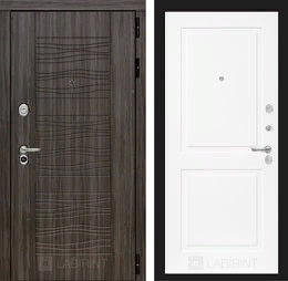 Входная металлическая дверь SCANDI 11 - Белый софт