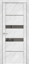 Межкомнатная дверь UniLine Mramor 30037/1 Marable Soft Touch экошпон монте белый
