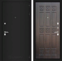 Входная металлическая дверь CLASSIC шагрень черная 16 - Алмон 28